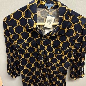 New with tags nautical blouse size S
